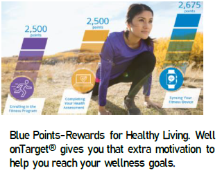 blue points rewards for healthy living image